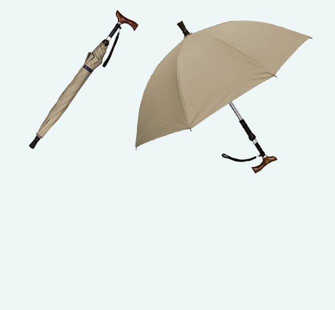 ステッキ日傘の商品写真