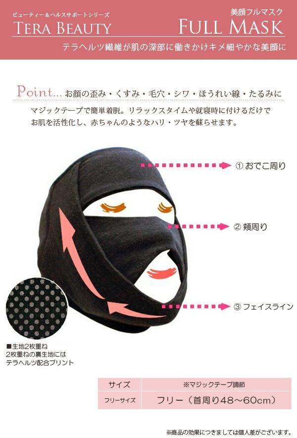 TERA BEAUTY】テラヘルツウェア 美顔フルマスク | 芦屋ロサブラン