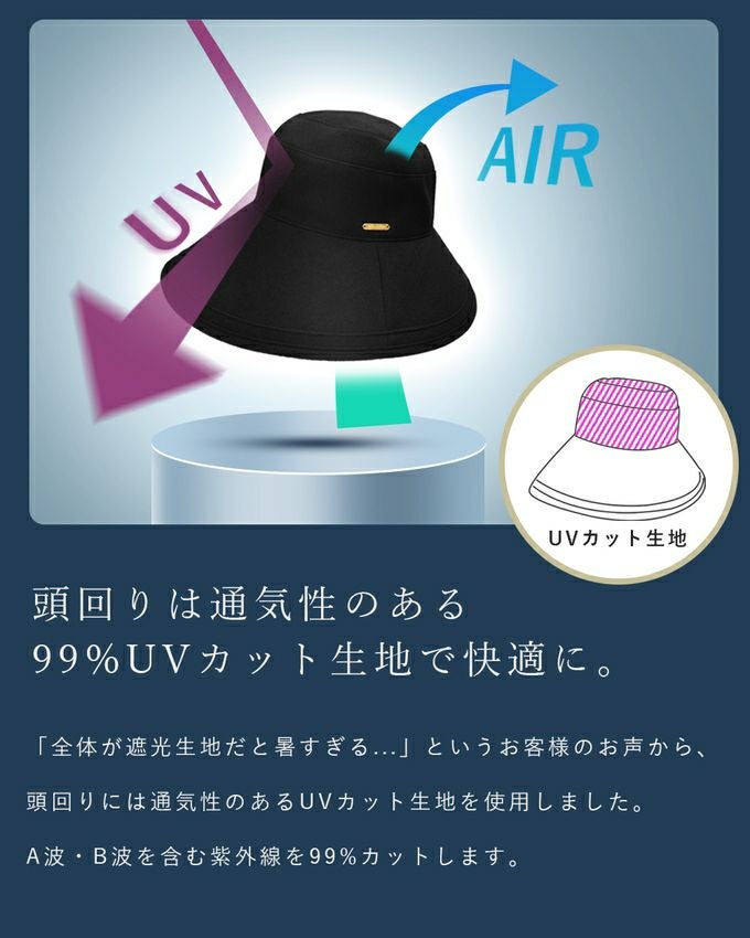 プレーンハット つば13cm | 芦屋ロサブラン