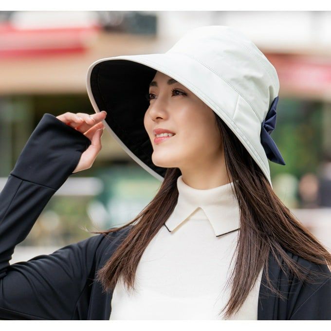 リボンハット つば13cm | 芦屋ロサブラン