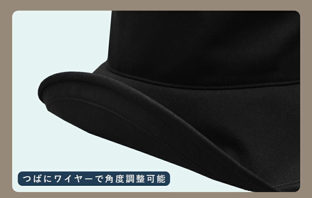 リボンハット つば13cm | 芦屋ロサブラン