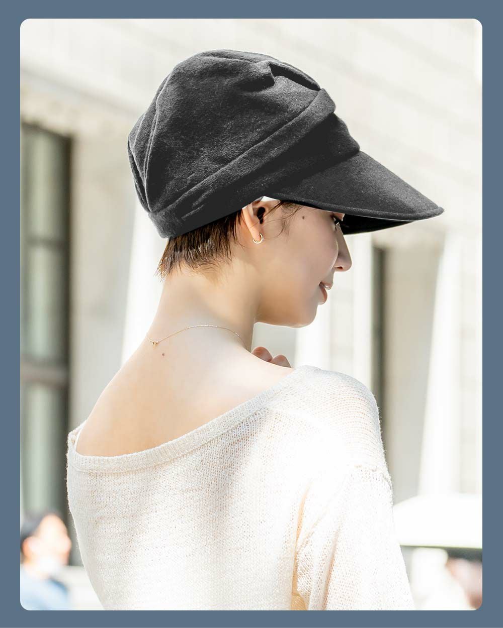 ビシュウウールキャスケット | 芦屋ロサブラン