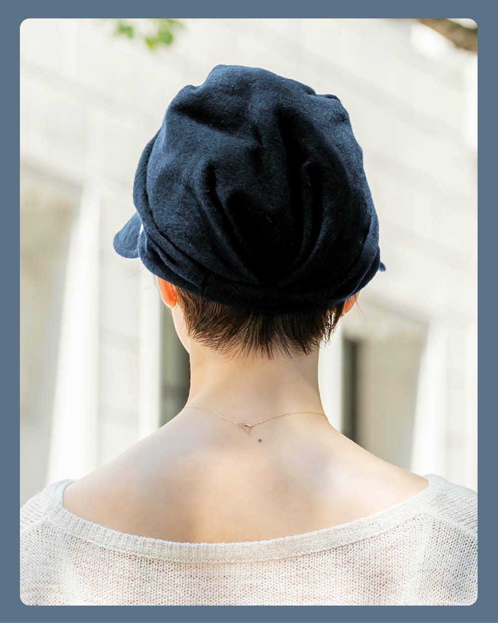 ビシュウウールキャスケット | 芦屋ロサブラン