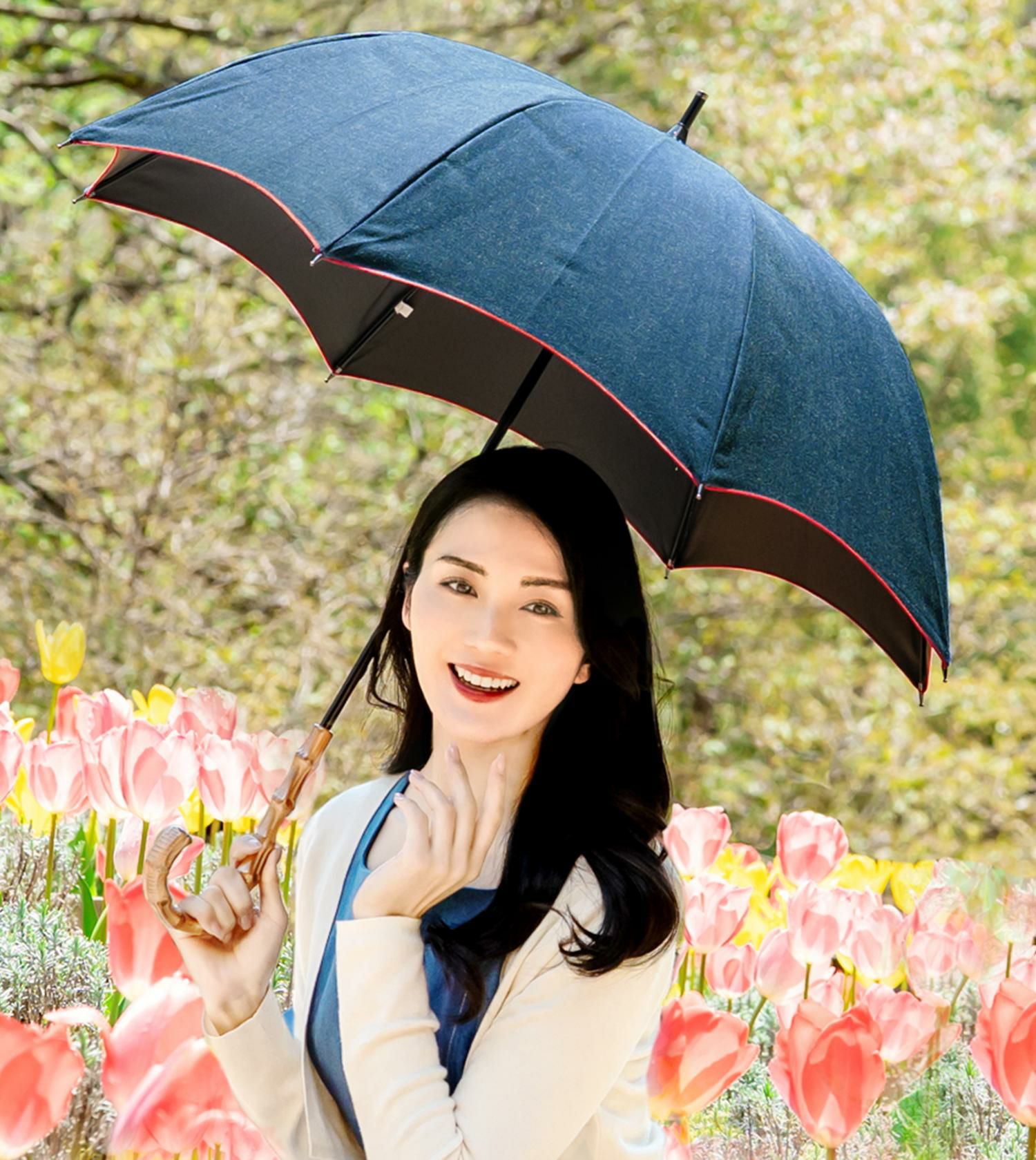 ミドル | 長傘 (55cm) | 芦屋ロサブラン