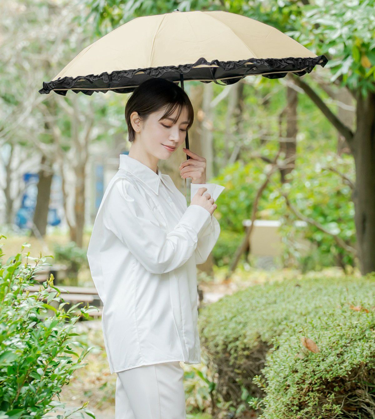 3段折り フリル | 芦屋ロサブラン