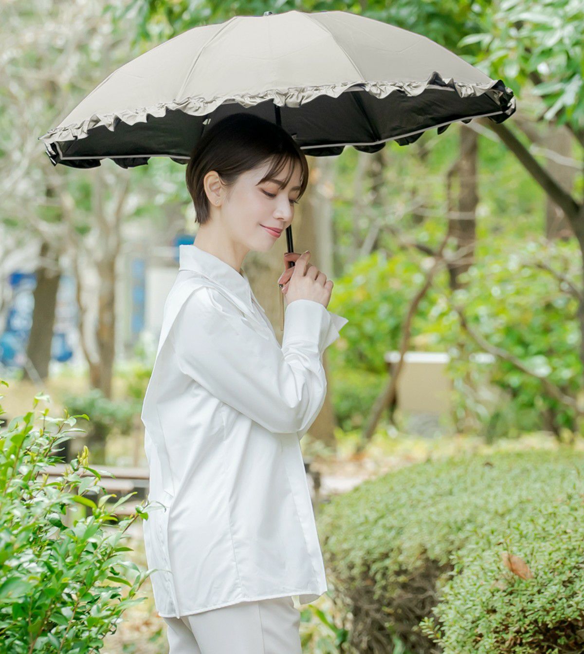 3段折り フリル | 芦屋ロサブラン