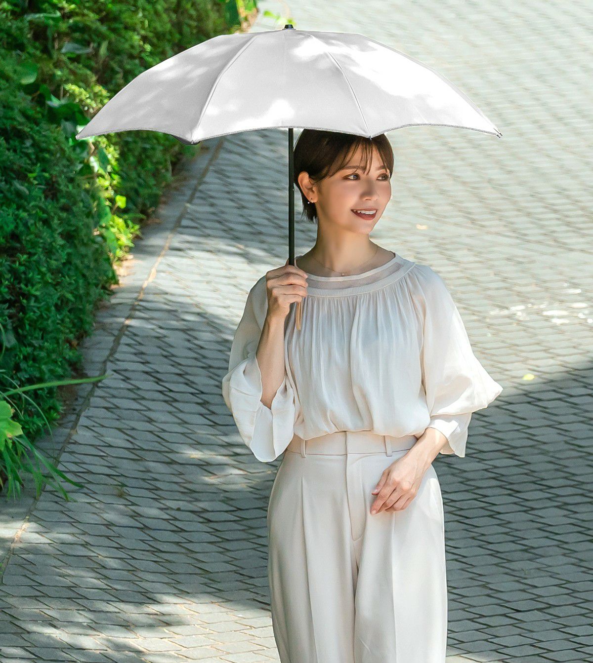 3段 | 折りたたみ日傘 (50cm) | 芦屋ロサブラン