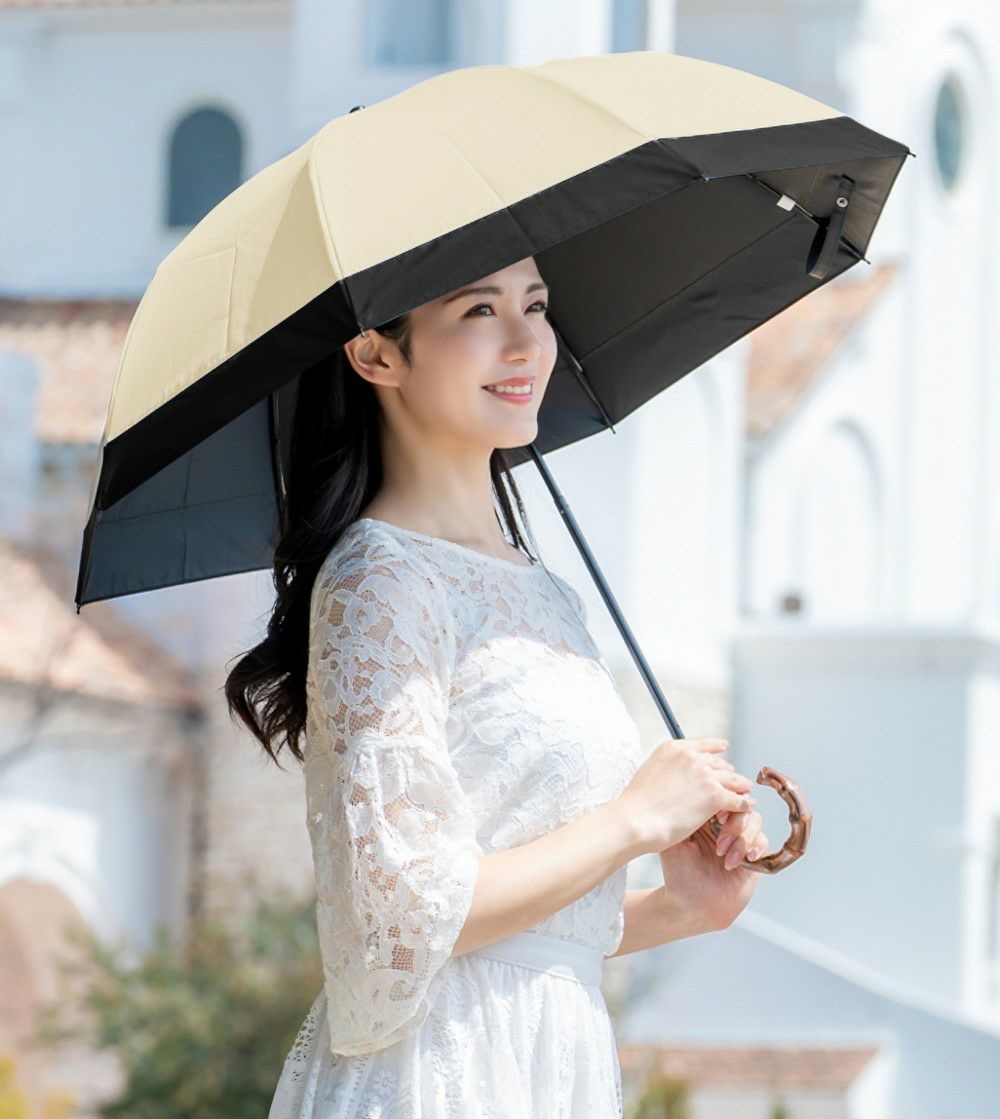 2段折り コンビ 曲がり竹手元 | 芦屋ロサブラン