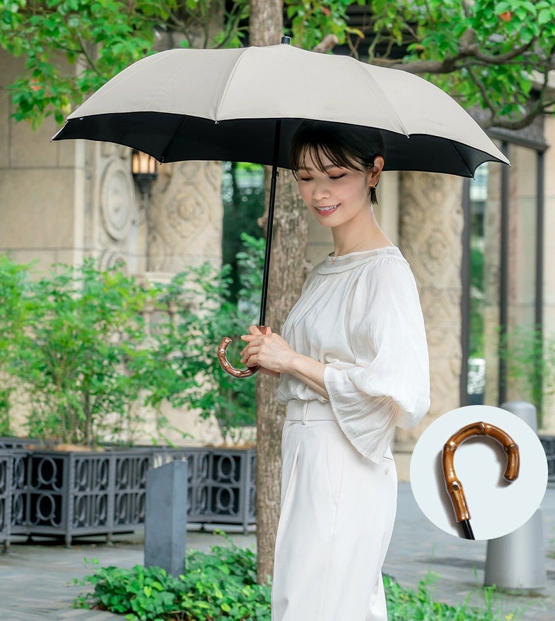 芦屋ロサブラン 折りたたみ日傘ロサブラン 日傘 折りたたみ 完全遮光 uv 晴雨兼用 軽量 2段 折りたたみ傘 涼しい 遮熱 おしゃれ 遮光 100%  曲がり手元 : 芦屋ロサブラン - 通販 - Yahoo!ショッピング 芦屋ロサブラン 日傘 ２段折りたたみ 100%遮光