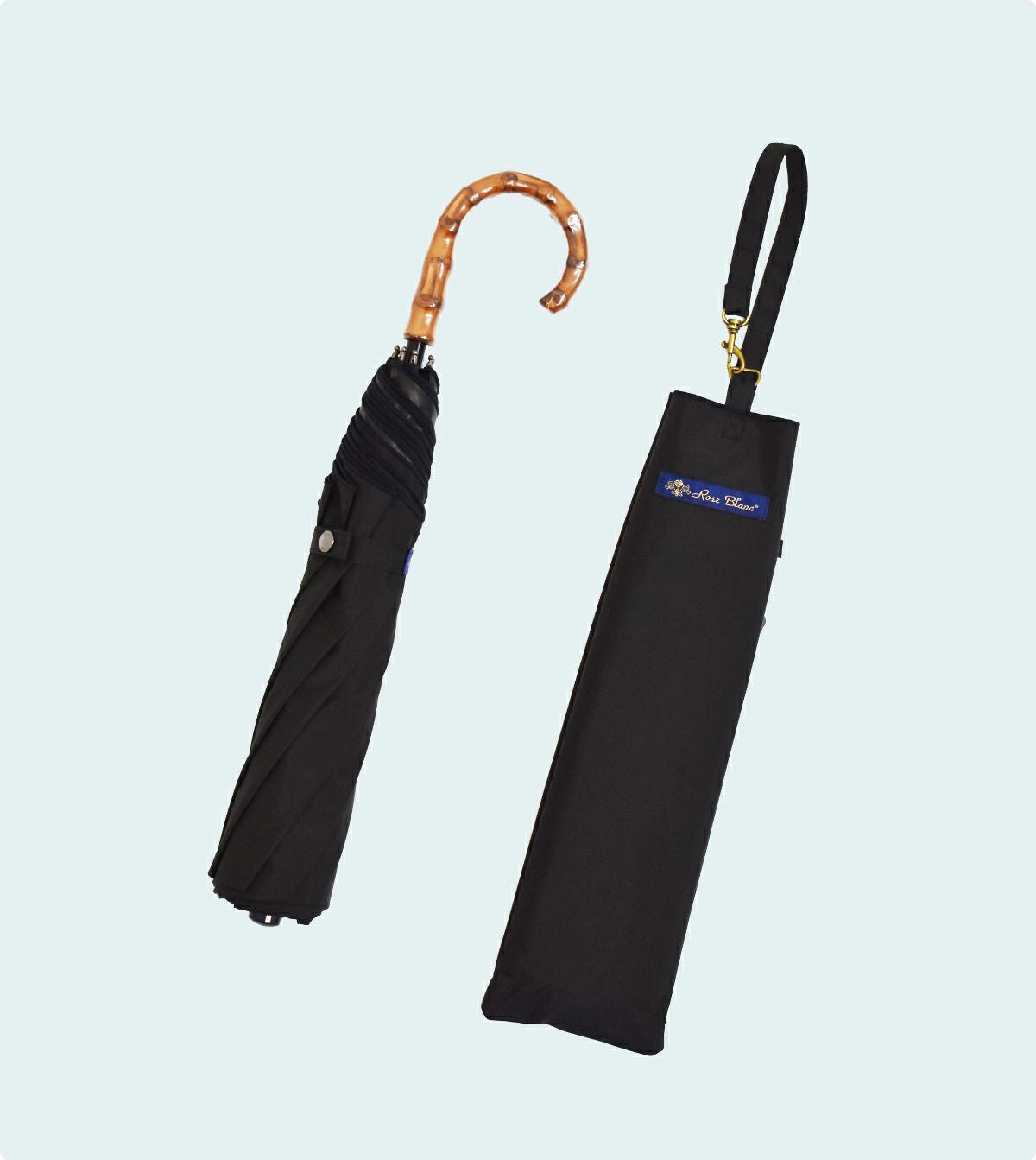 メルカリ便　芦屋ロサブラン　日傘　2段折りミドル プレーン 曲がり手元 2段折りミドル プレーン 曲がり手元 | 芦屋ロサブラン