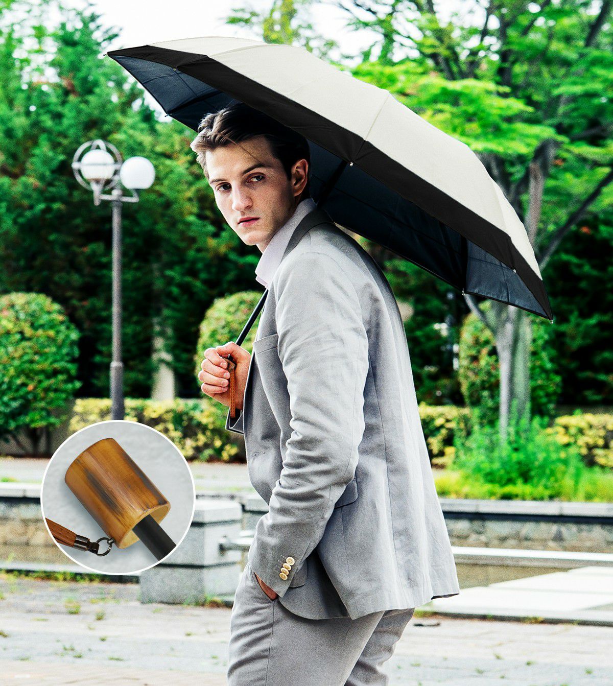 2段ミドル | 折りたたみ日傘 (55cm) | 芦屋ロサブラン